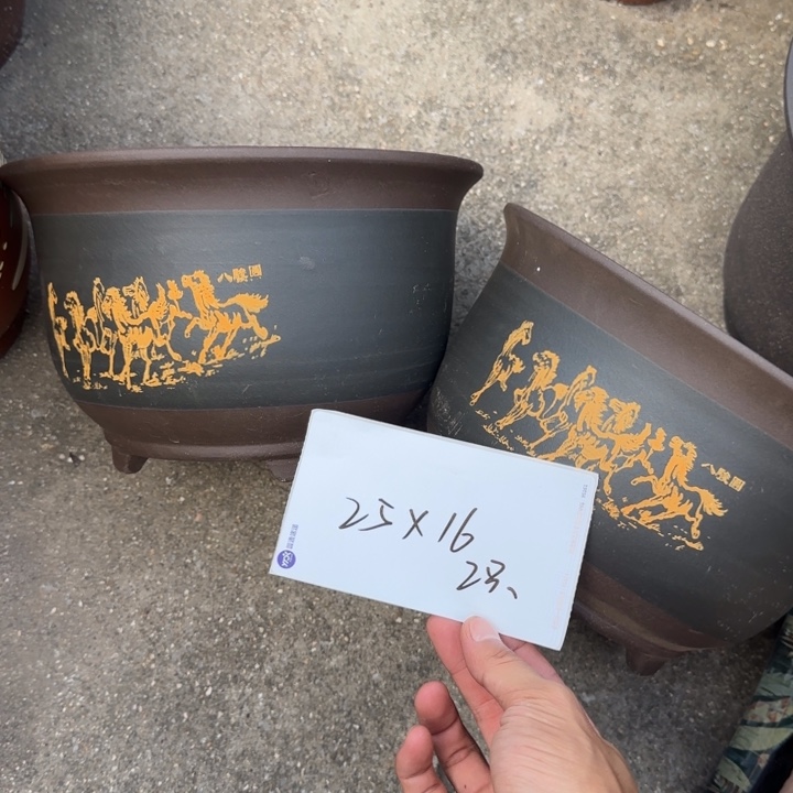紫砂花盆特价清仓