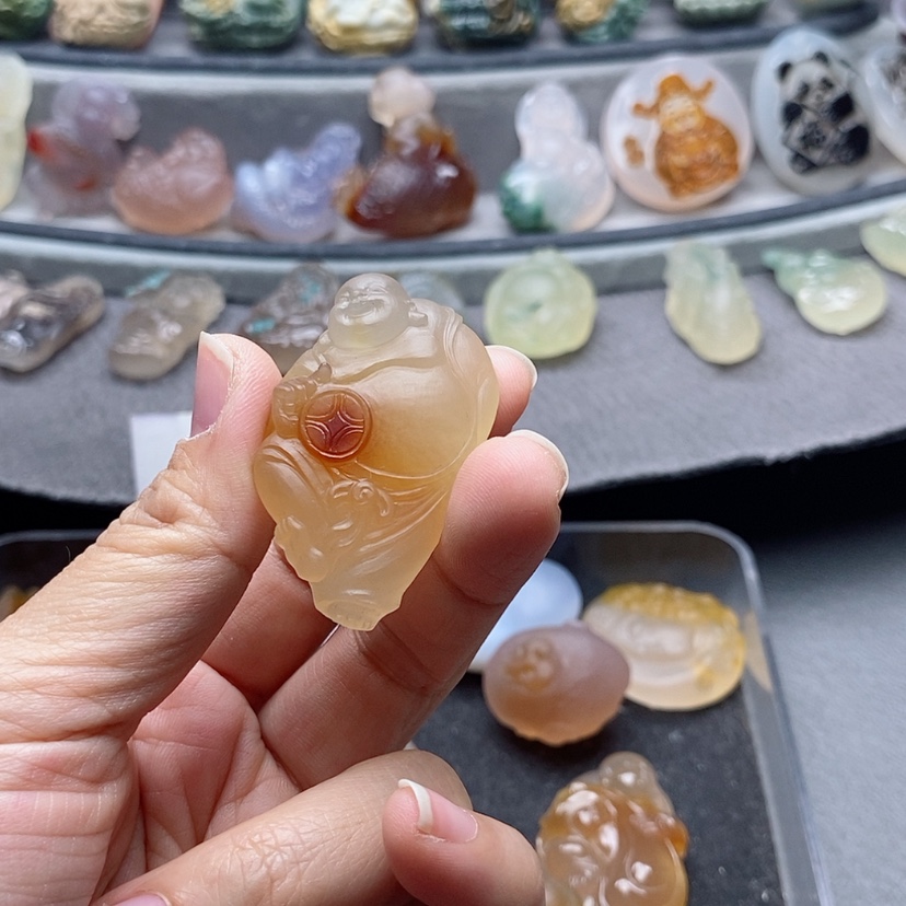 【闪购商品】未镶嵌吊坠定制玛瑙