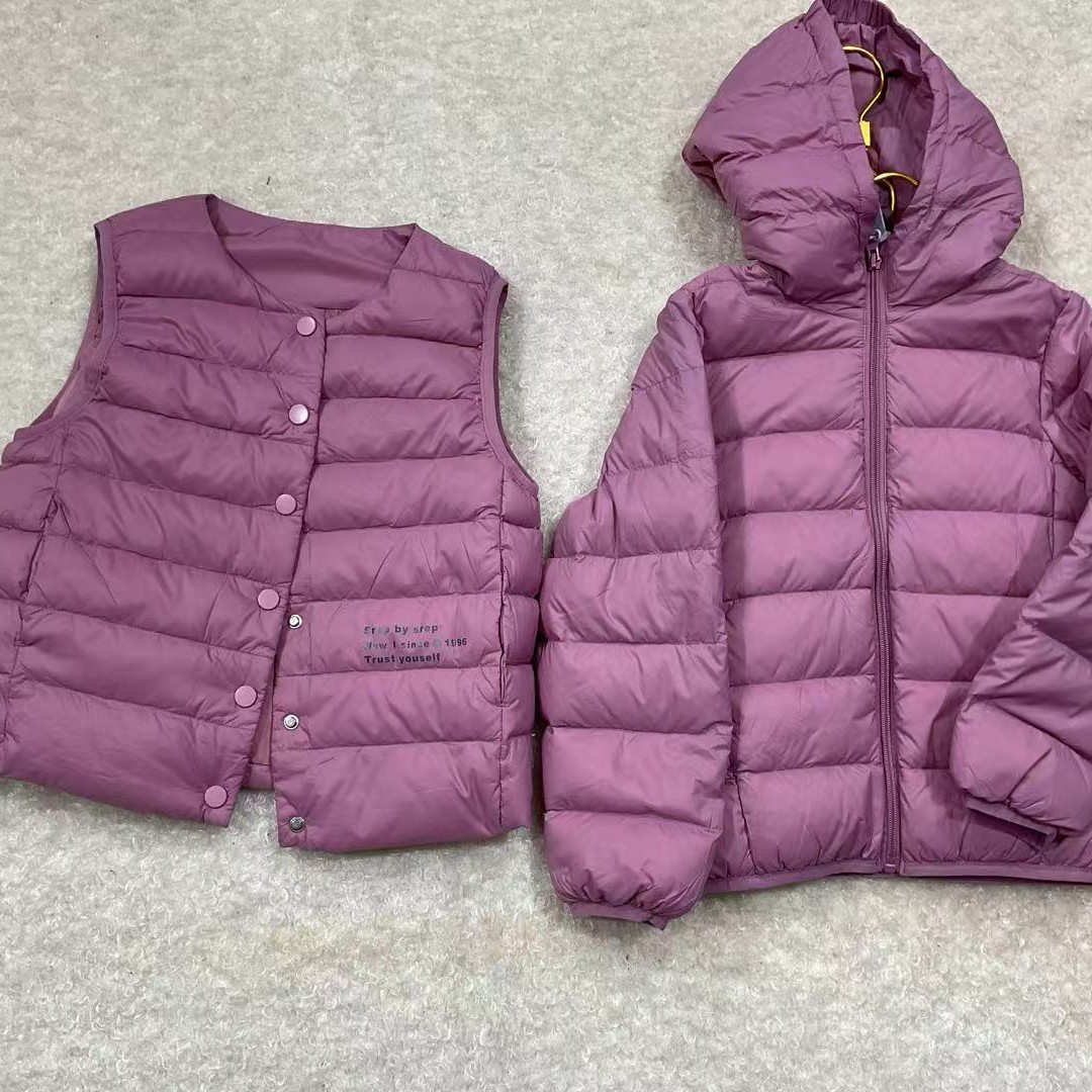 拉萨童装新款两件套保暖修身