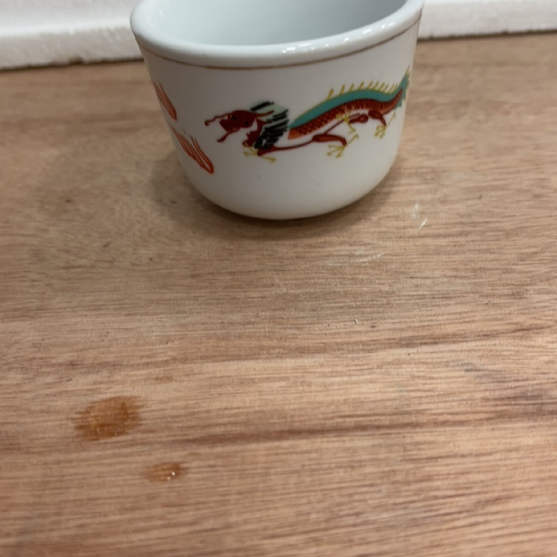 釉上彩瓷二缸中杯子