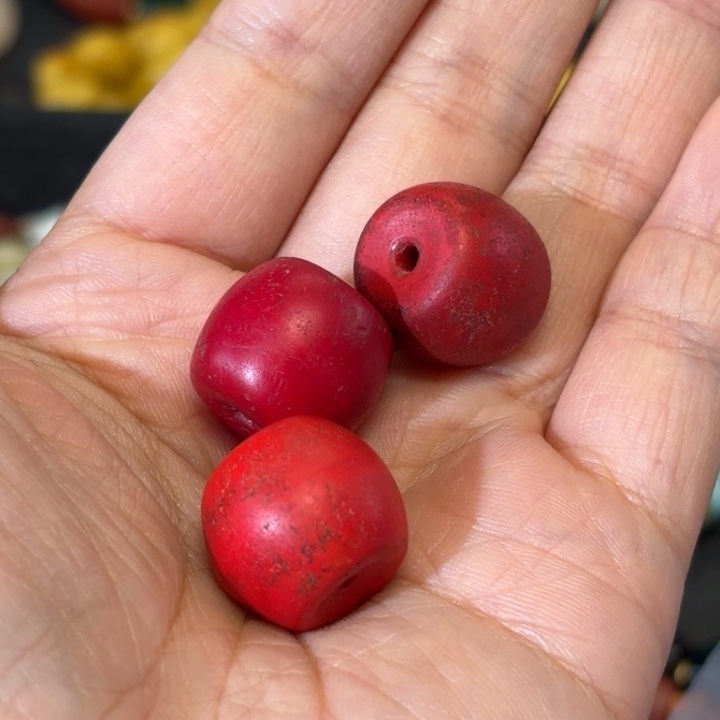 怪***椒琉璃颈饰琉璃单珠