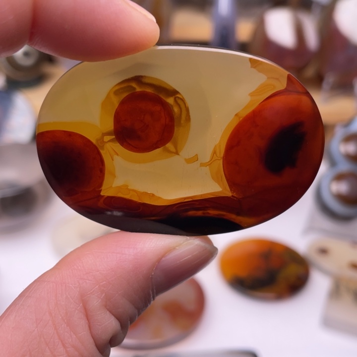 玛瑙/玉髓未镶嵌吊坠(不含链)