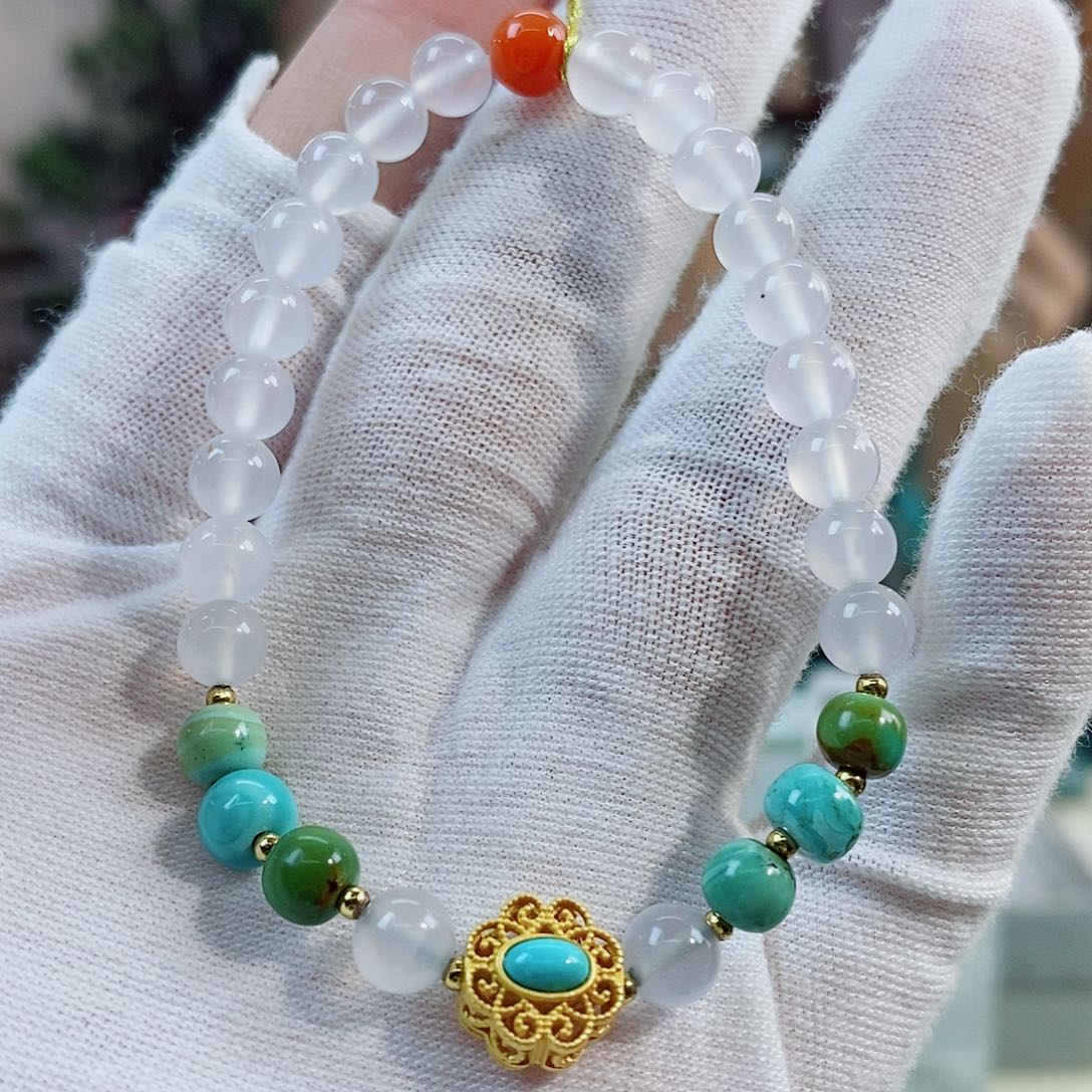 未镶嵌绿松石珠宝奇石