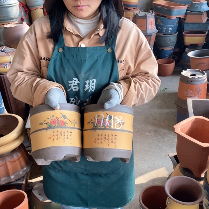 紫砂花盆紫砂花盆盆栽花卉苗木种植