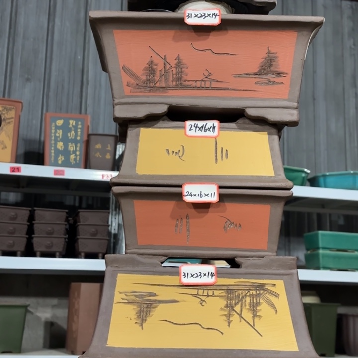 紫砂花盆            128-4