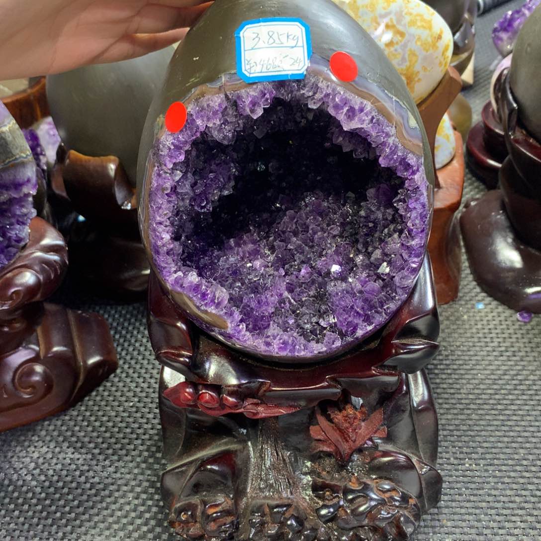 水晶摆件婷未镶嵌