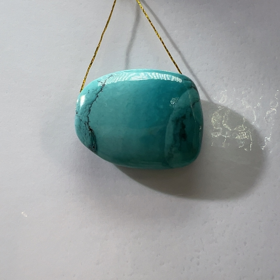绿松石未镶嵌挂件