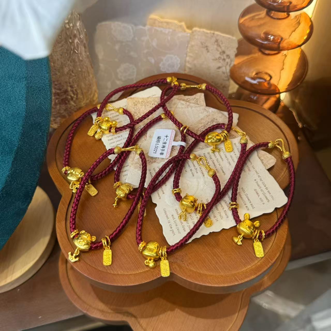 MEINAHUI/十二生肖手串L0021手工编织