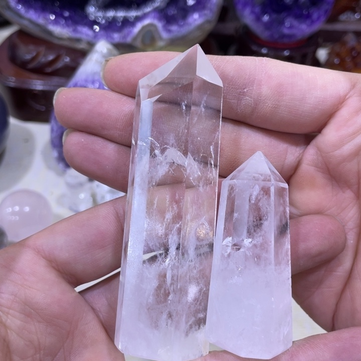 紫晶水财神未镶嵌