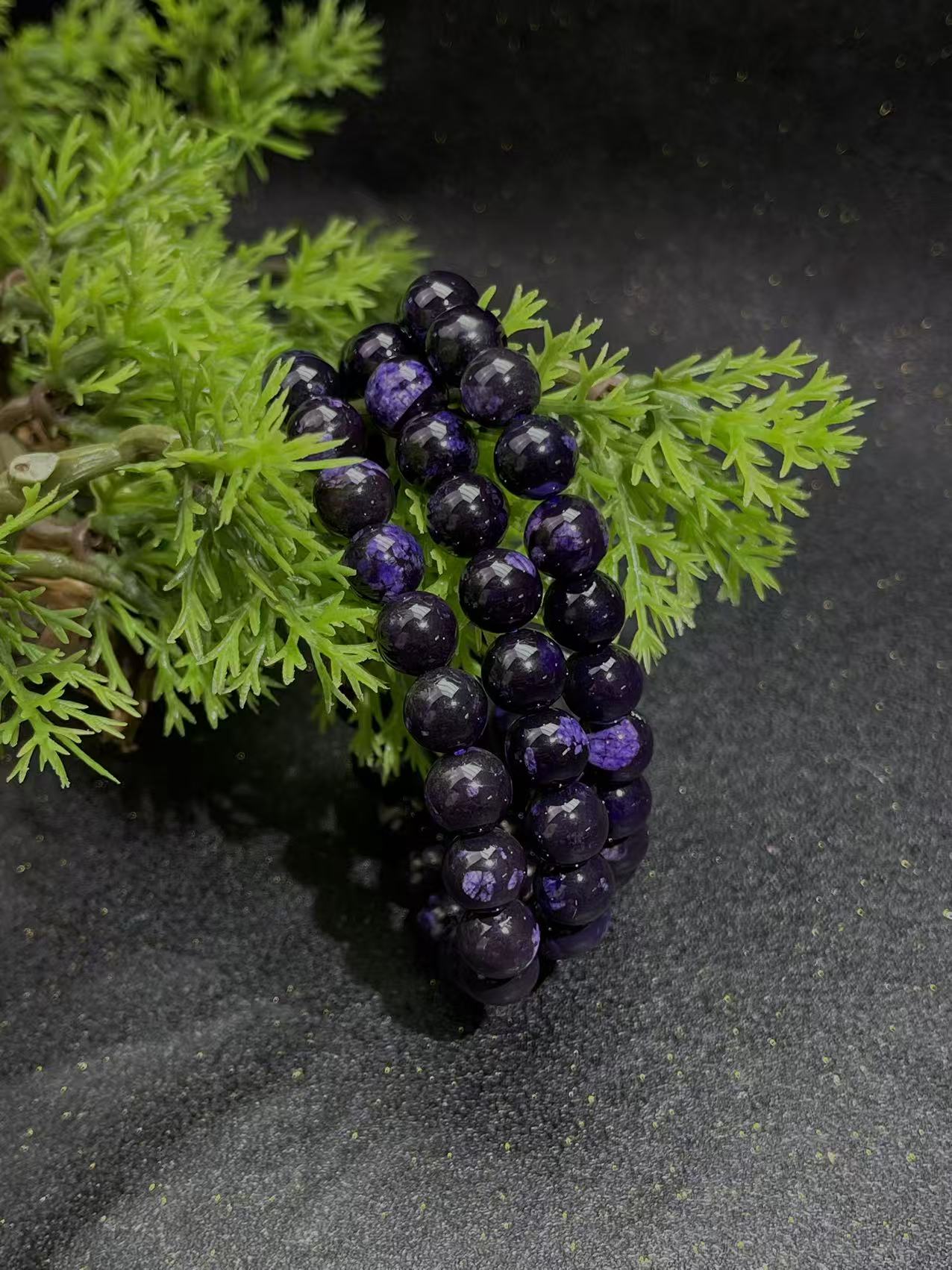 【白总专属】泥地猫眼丝绒8mm手串A160