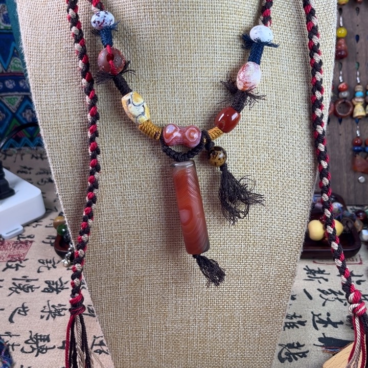 玛瑙/玉髓未镶嵌颈饰