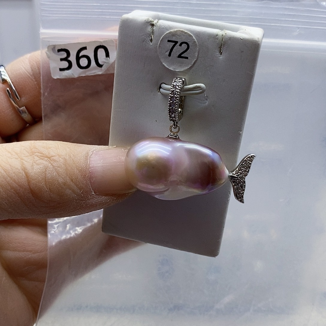 颈饰合金淡水珍珠