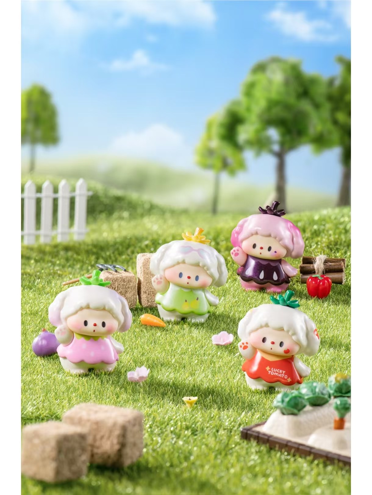 【已安代拆】噜噜狗牧场物语MINI盲盒潮玩摆件