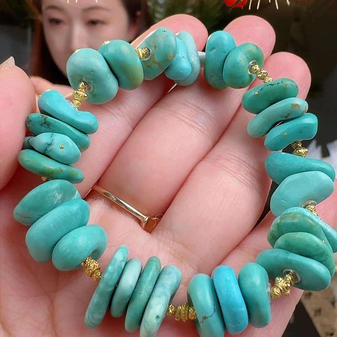 绿松石珠宝奇石未镶嵌