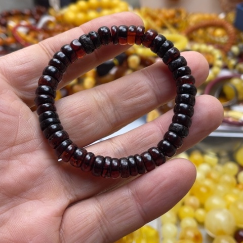 手串琥珀未镶嵌手串