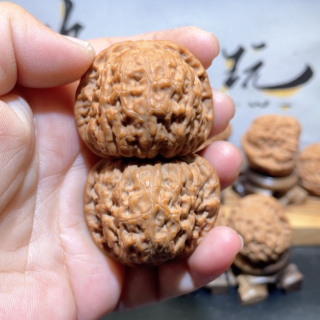 桃核吊坠39如意狮子头