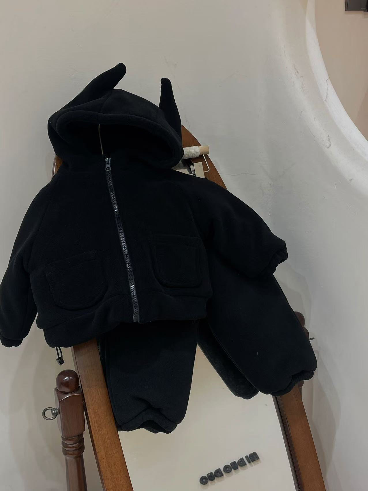 （现货）儿童加厚小怪兽家居服