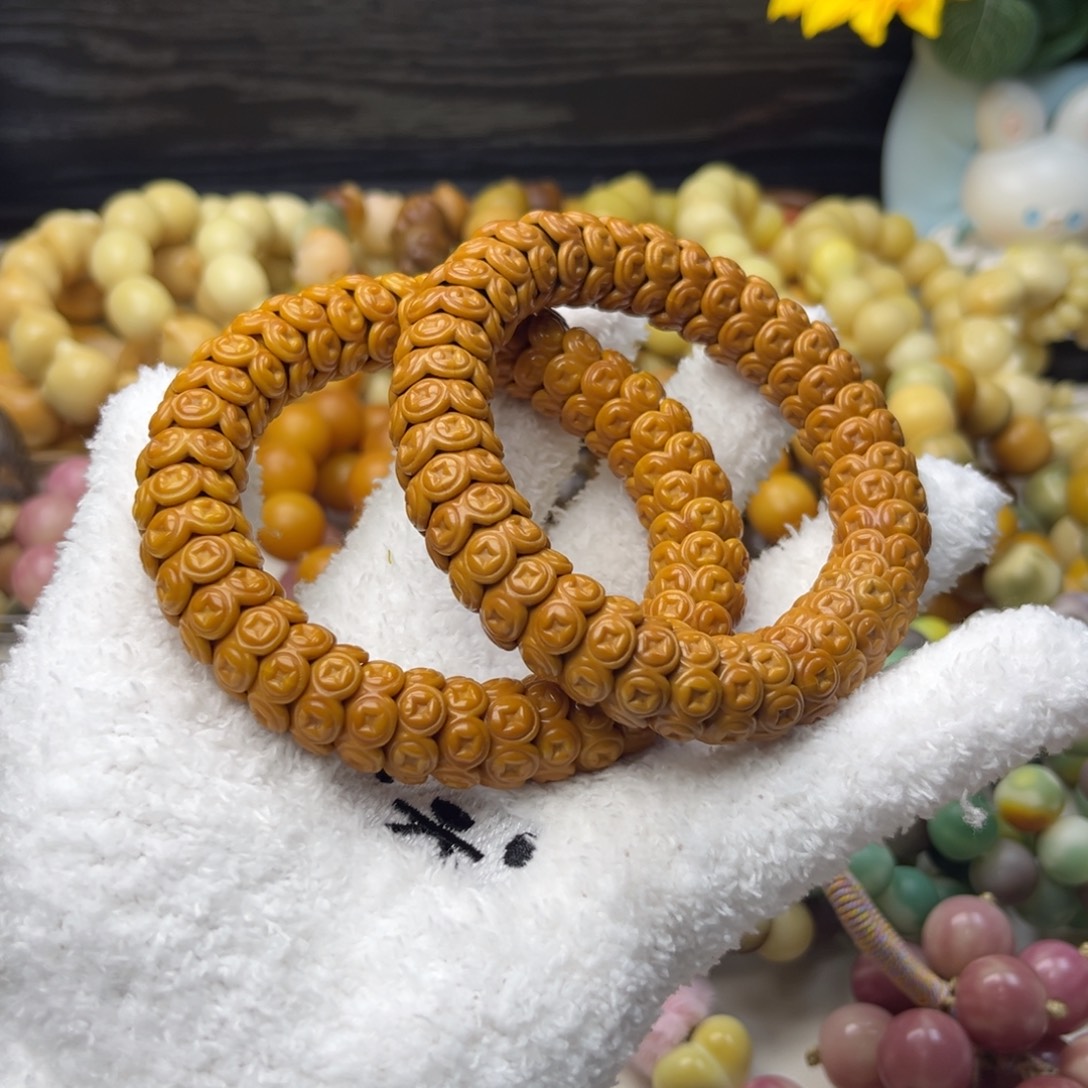 菩提根/象牙果手串猴头一串15mm