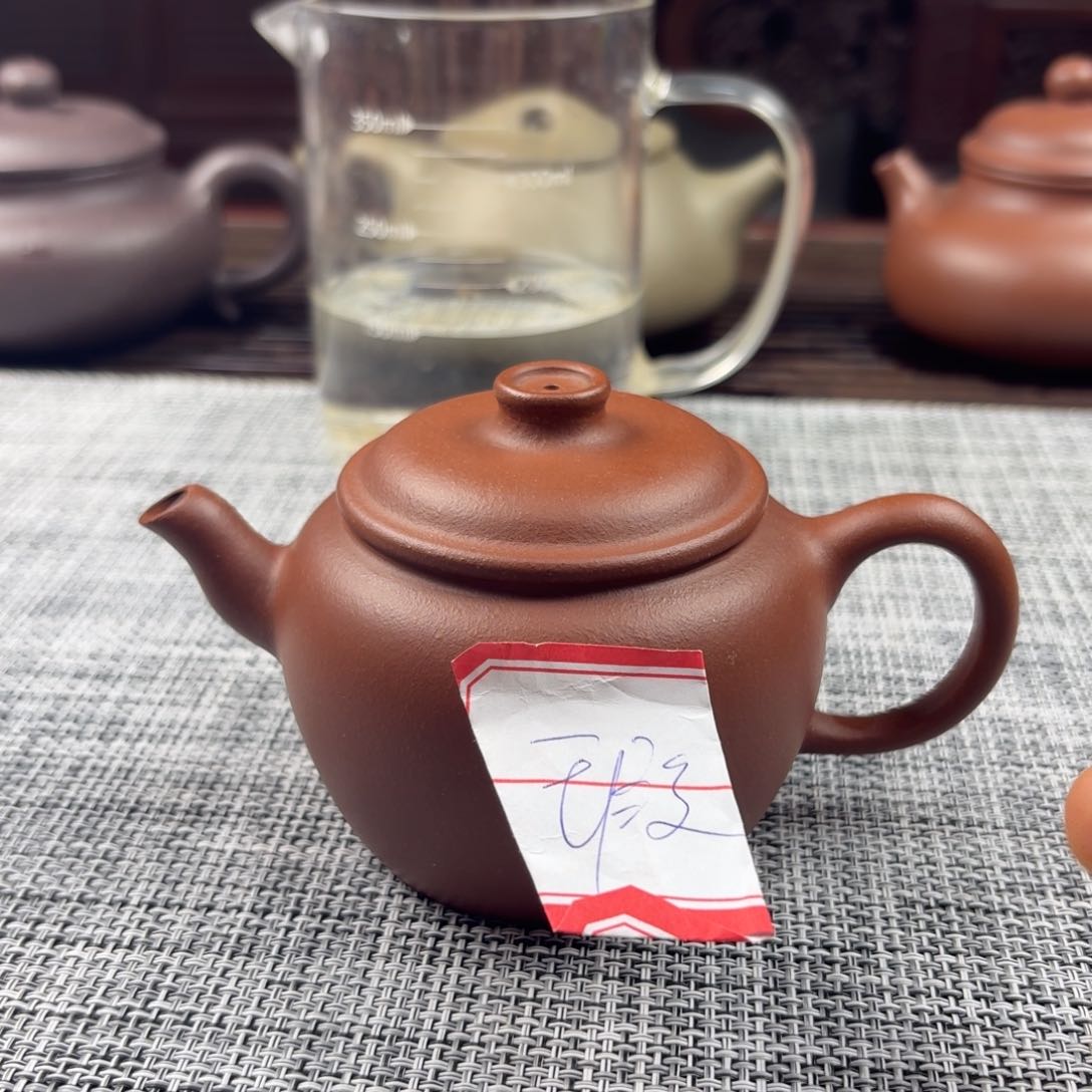 紫砂茶壶190cc紫砂壶紫泥