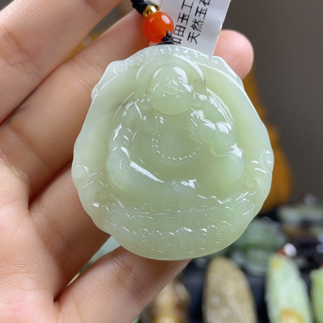 和田玉未镶嵌颈饰微瑕福利品