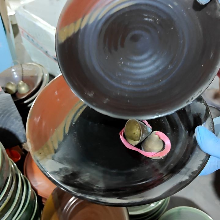 摆件陶瓷盘子碗啥都有