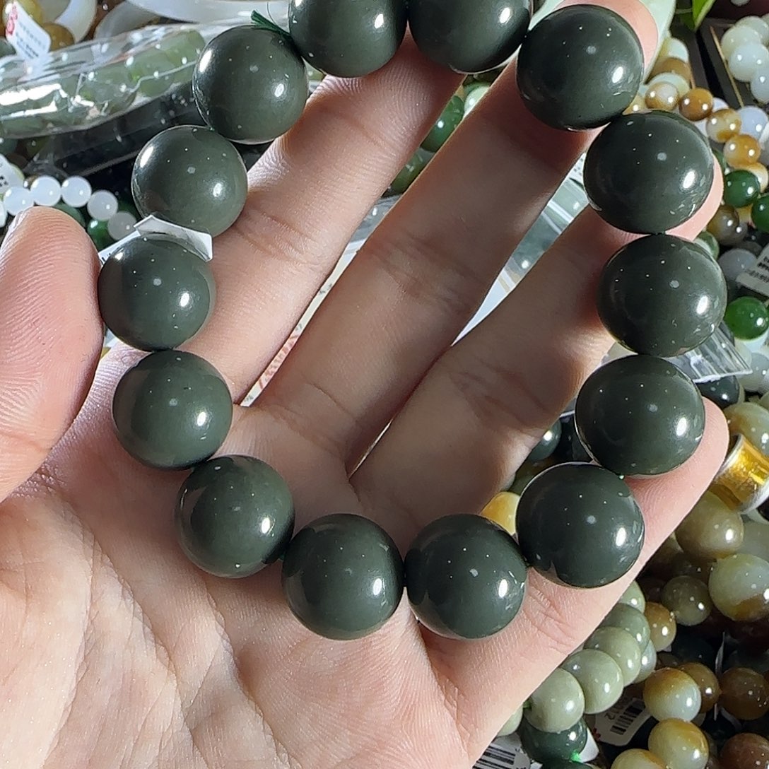 和田玉手链未镶嵌88