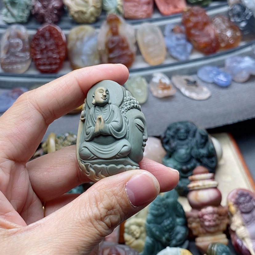 【闪购商品】未镶嵌吊坠定制石英质玉