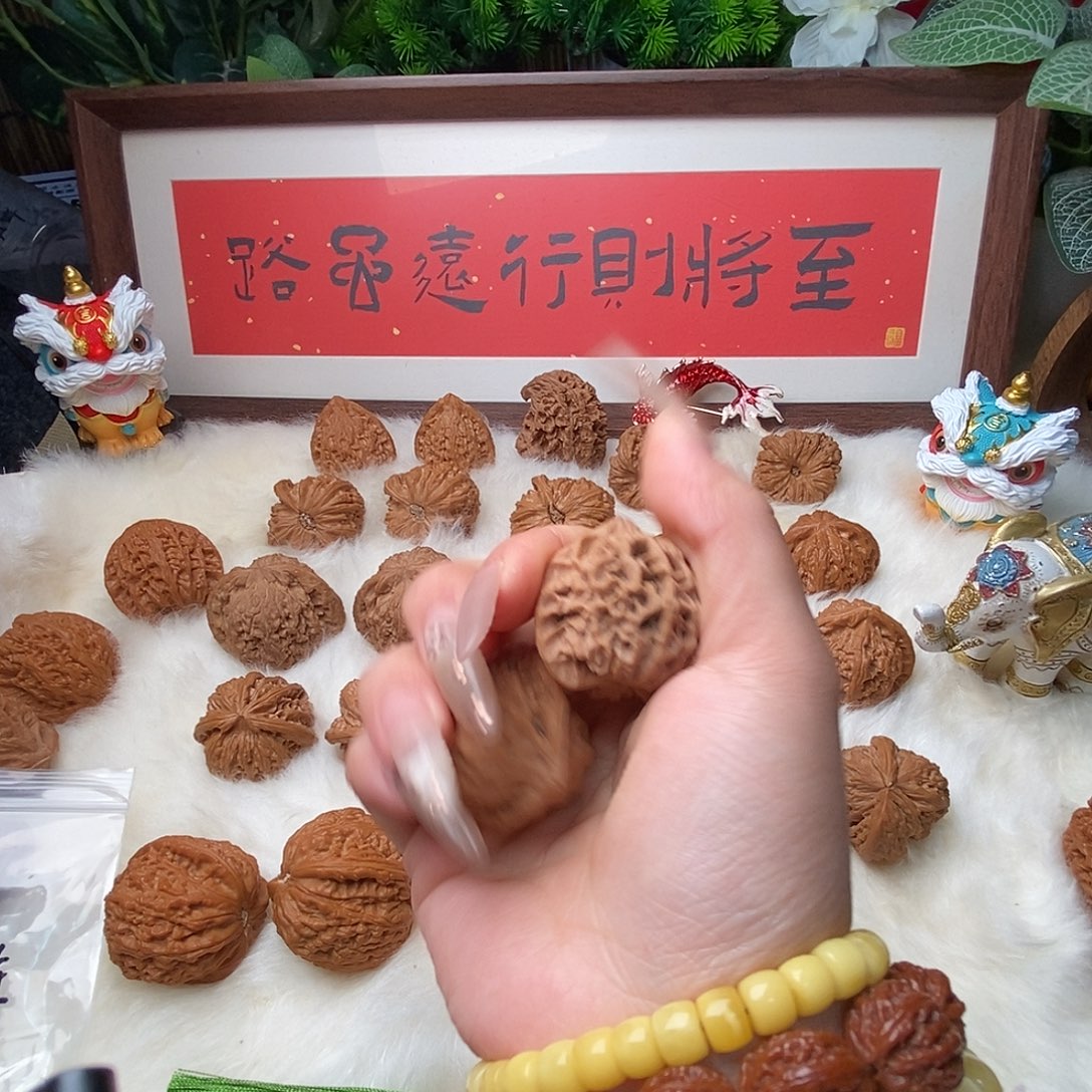 @***鱼把件文玩核桃万花筒……016