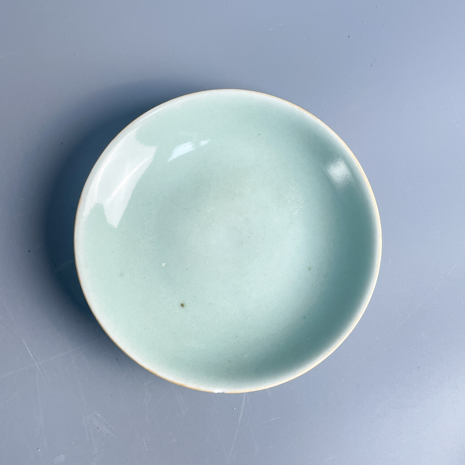 M25KU003529 - 清道光豆青釉小盘2