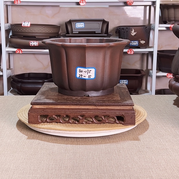 英***色花盆紫砂紫砂花盆