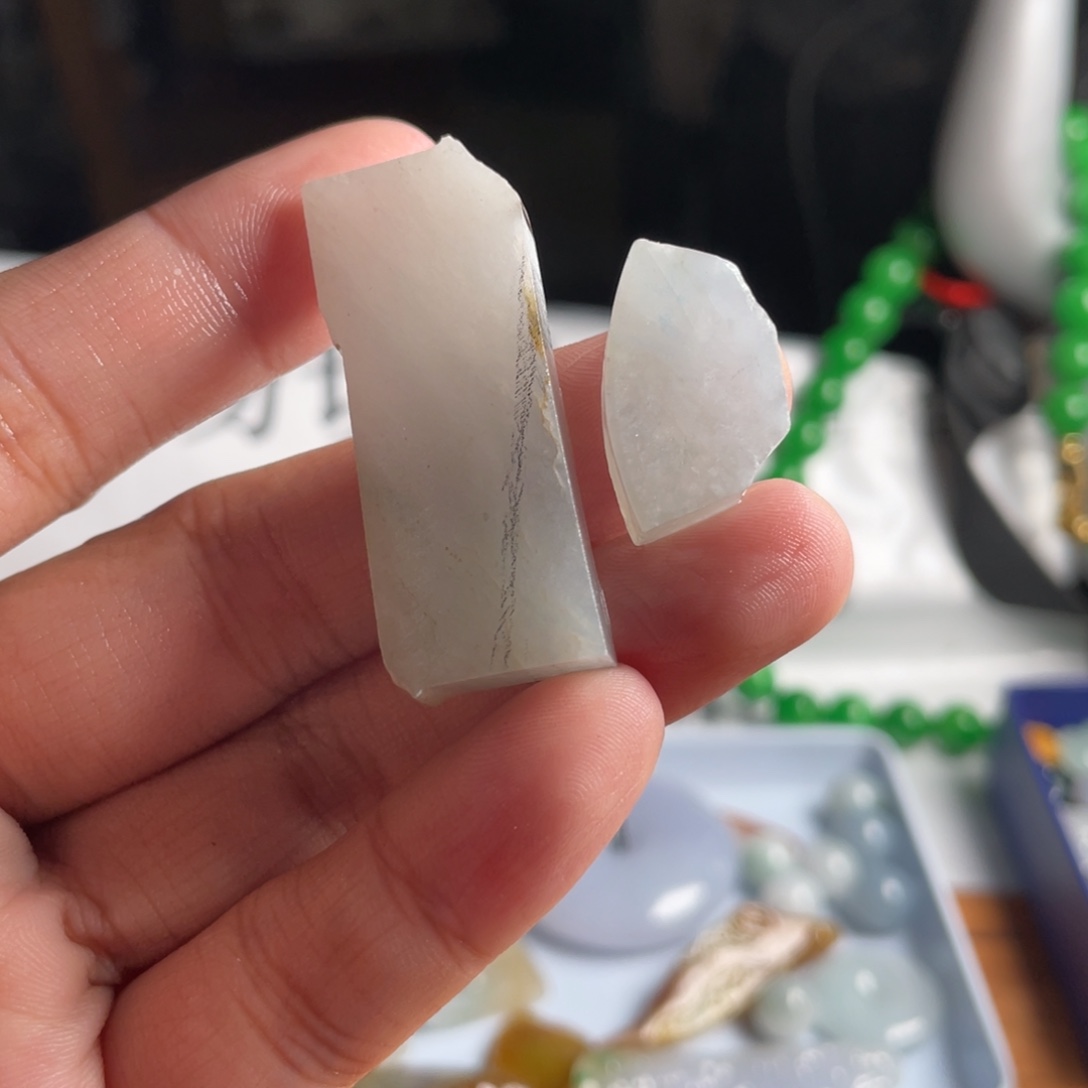 翡翠散珠翡翠一块