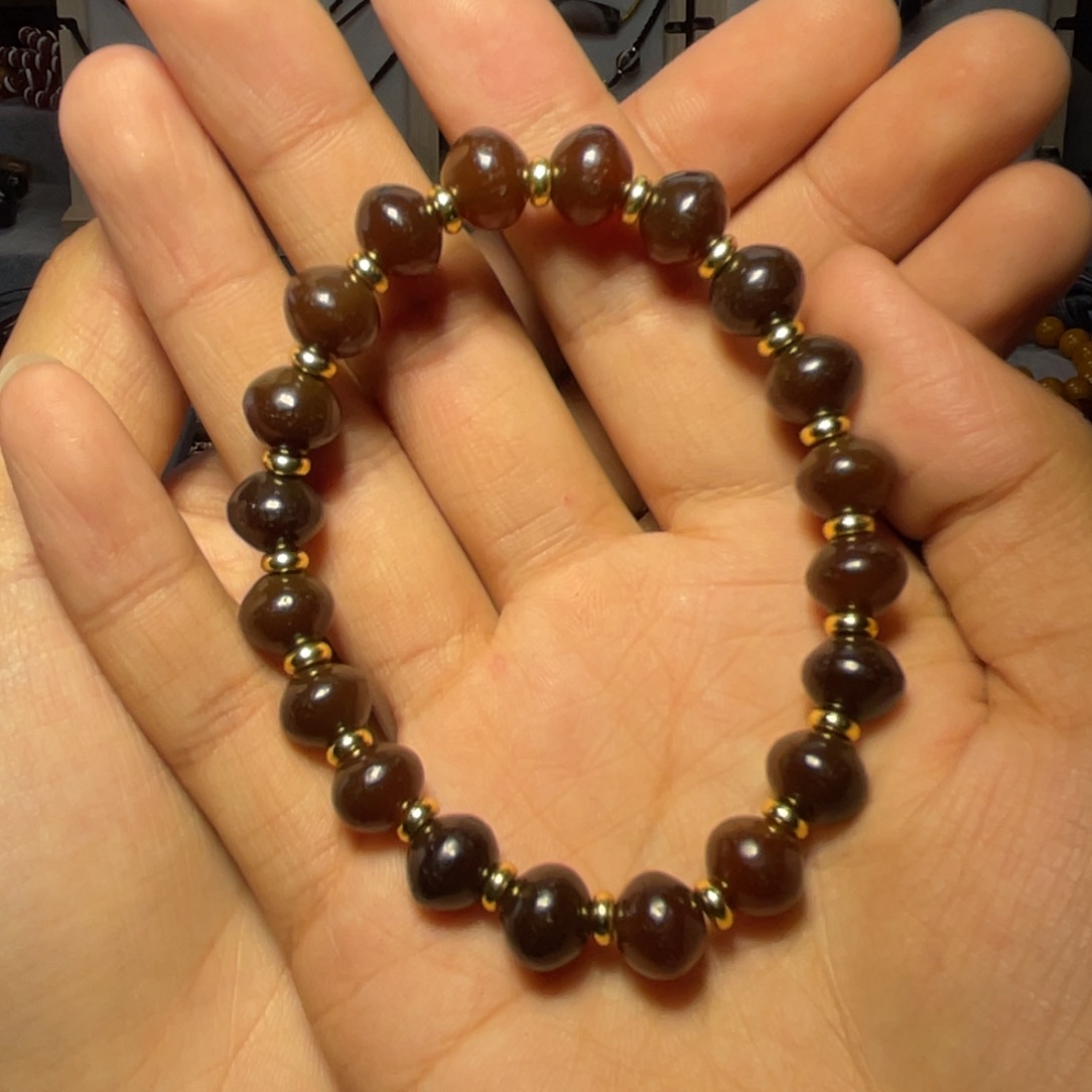 玛瑙/玉髓单珠未镶嵌