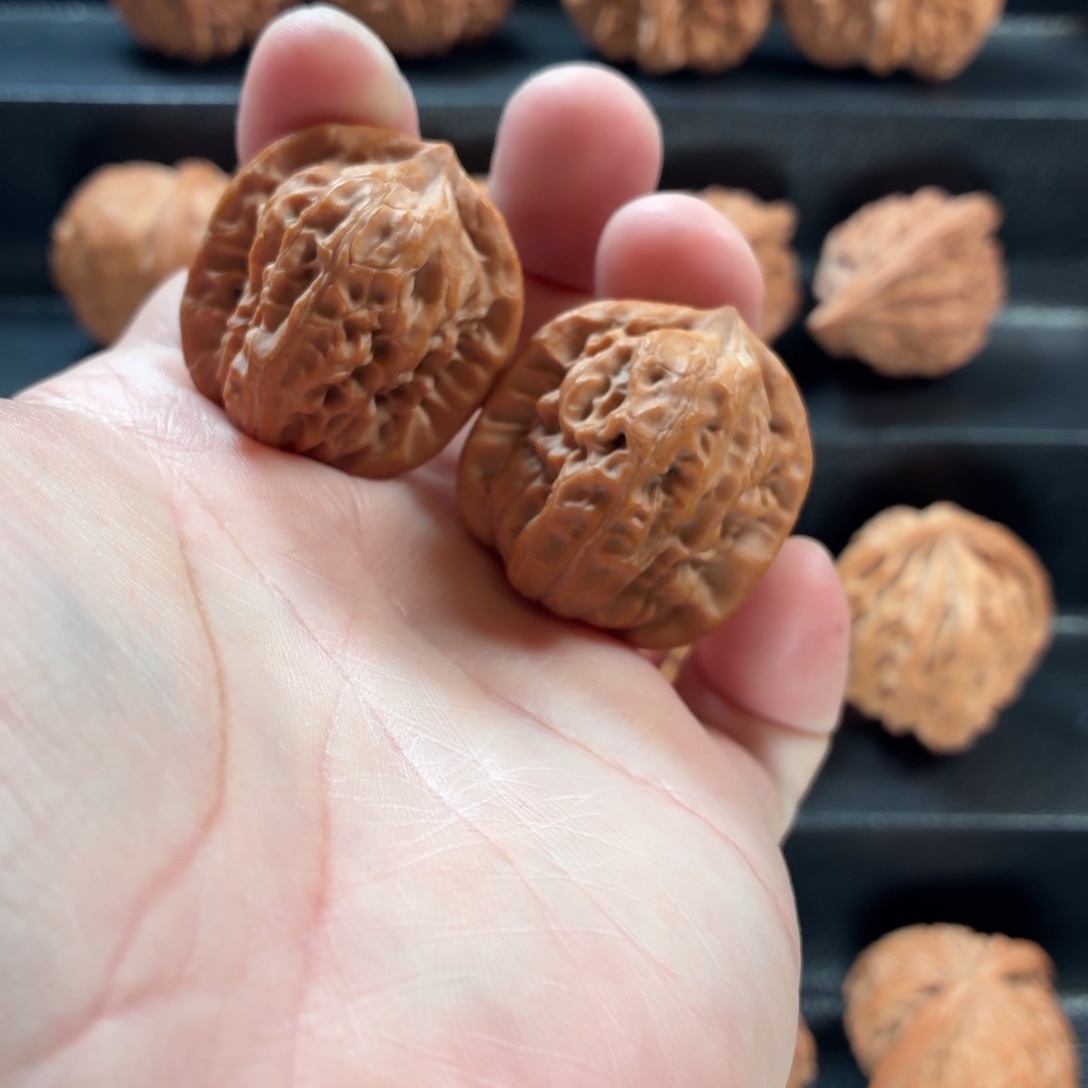 桃核把件蓟县山地龙鳞33