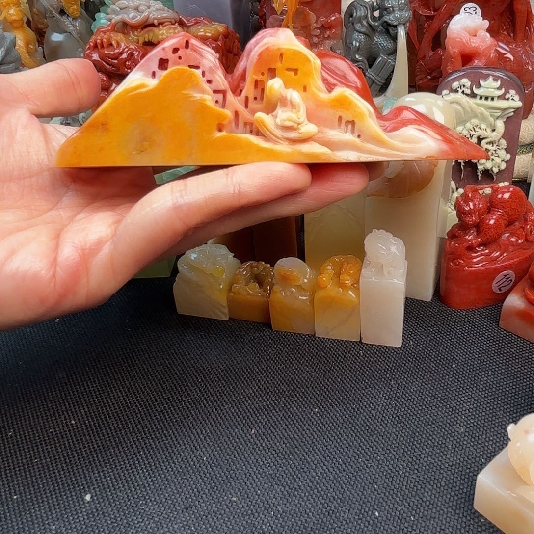 浅***彻寿山石印石5667788990000