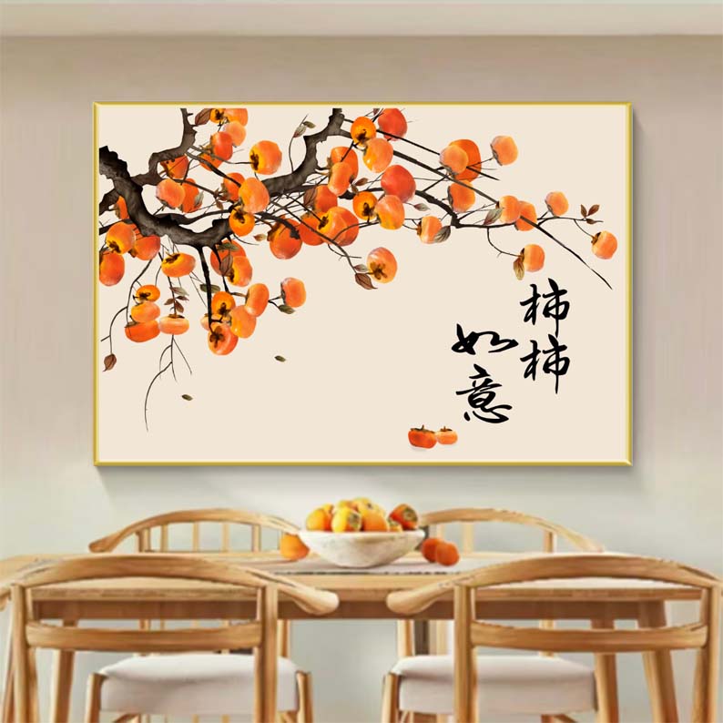 （粉丝福利）简约轻奢电表箱餐厅画装饰画背景墙贴画