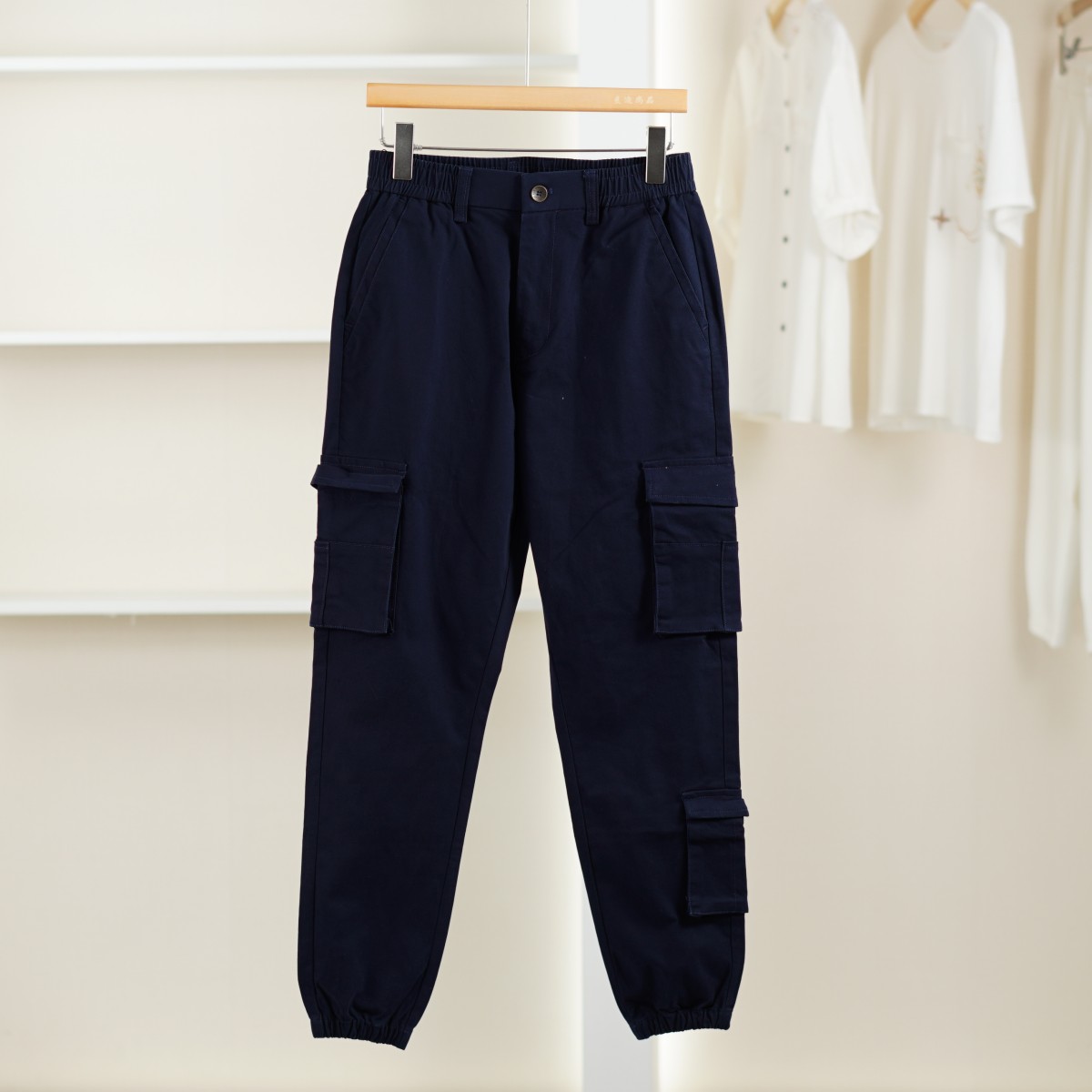 麦迪尚品 一路童行【七】3120248 春秋时尚休闲男士工装裤品牌撤柜