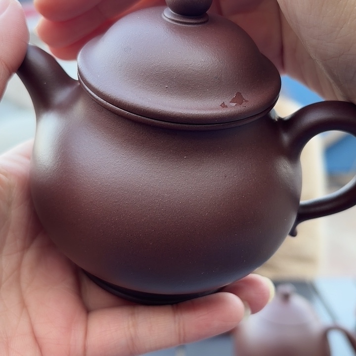 茶壶紫砂宜兴原矿老紫泥270