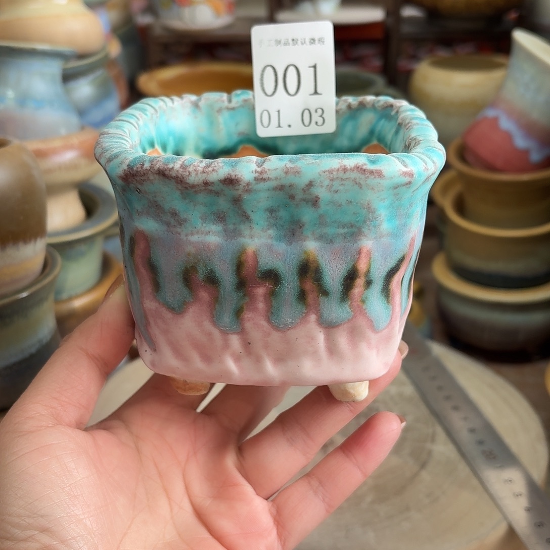 瓷片景德镇陶瓷手工制作口9高9