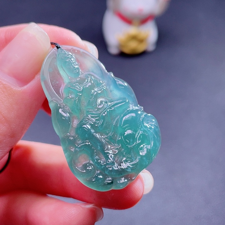 翡翠吊坠(不含链)未镶嵌