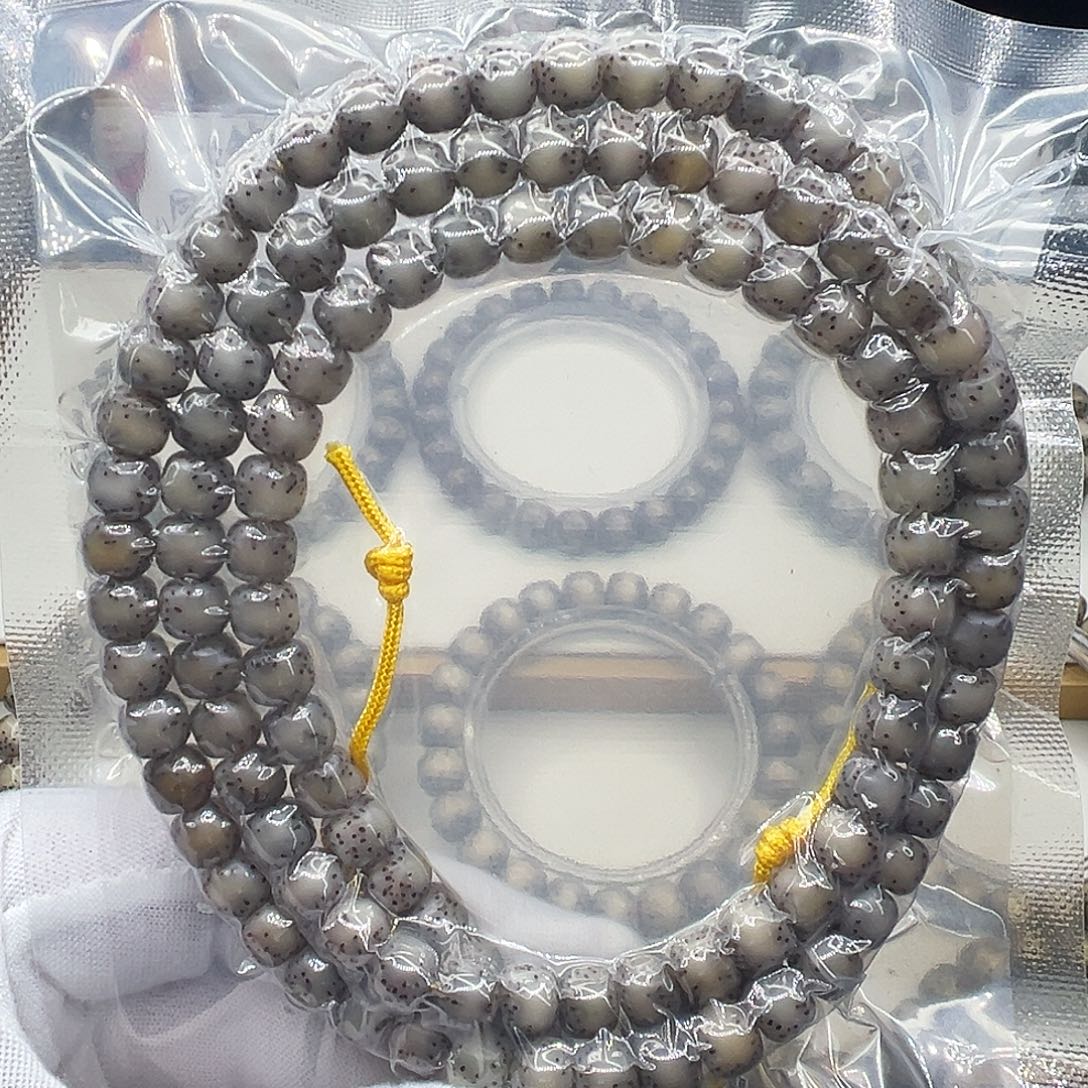 手串星月菩提半壁侧留白糯冰糖7.5✖️6.5