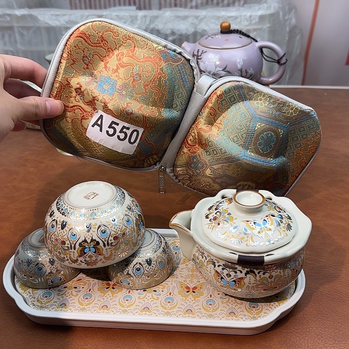 颜瓷闪购商品代替链接550+1杯+茶盘