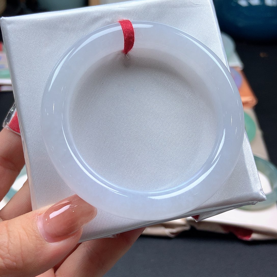 翡翠未镶嵌手镯17号