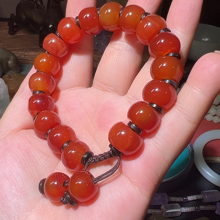 玛瑙/玉髓手链未镶嵌