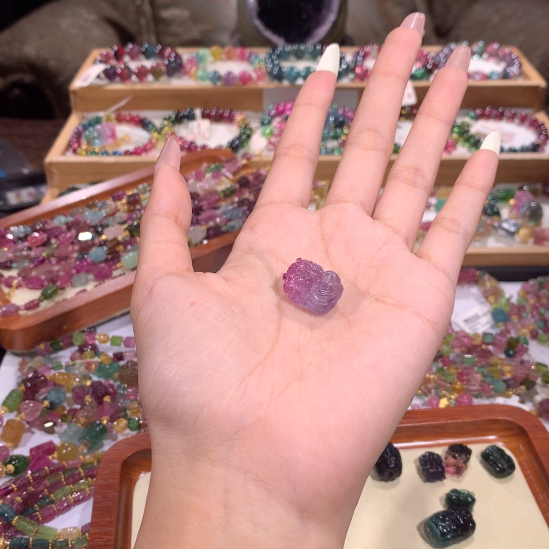 未镶嵌多样性发货其一碧玺