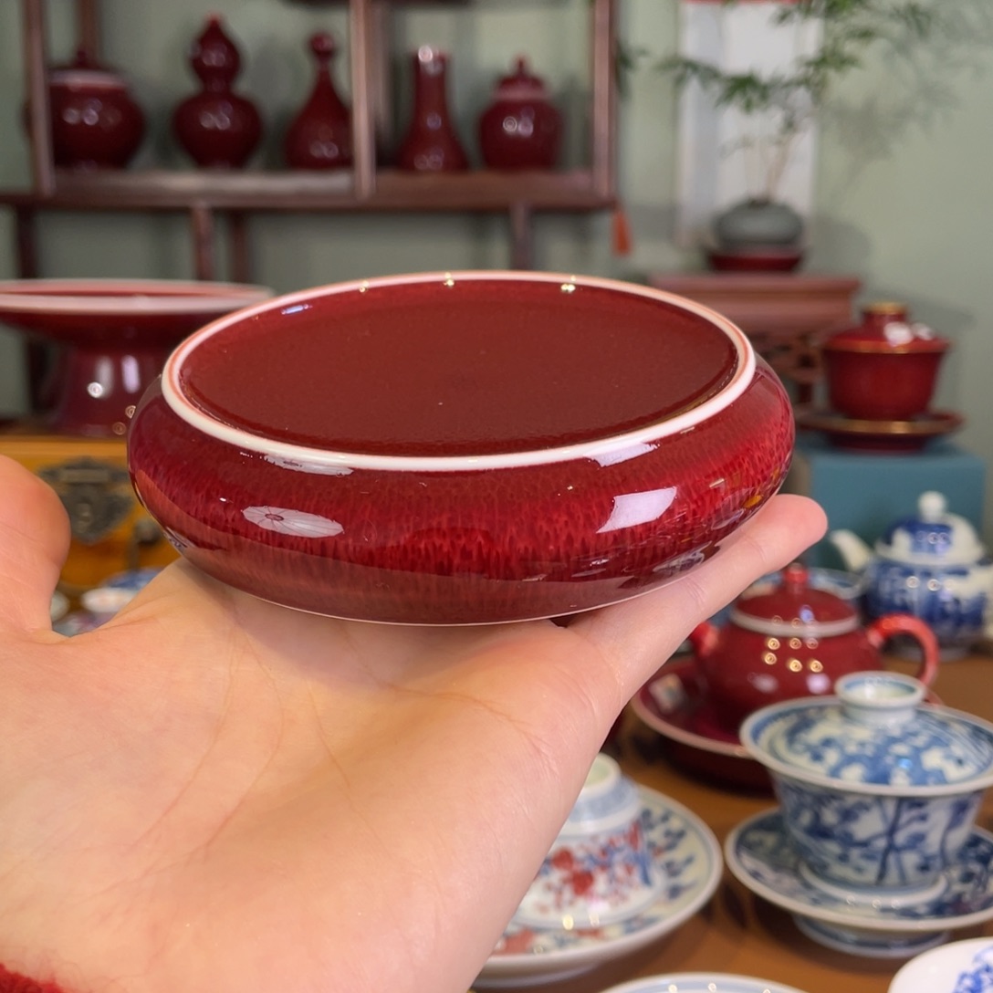 清欢雅玩原矿郎红福利盖置