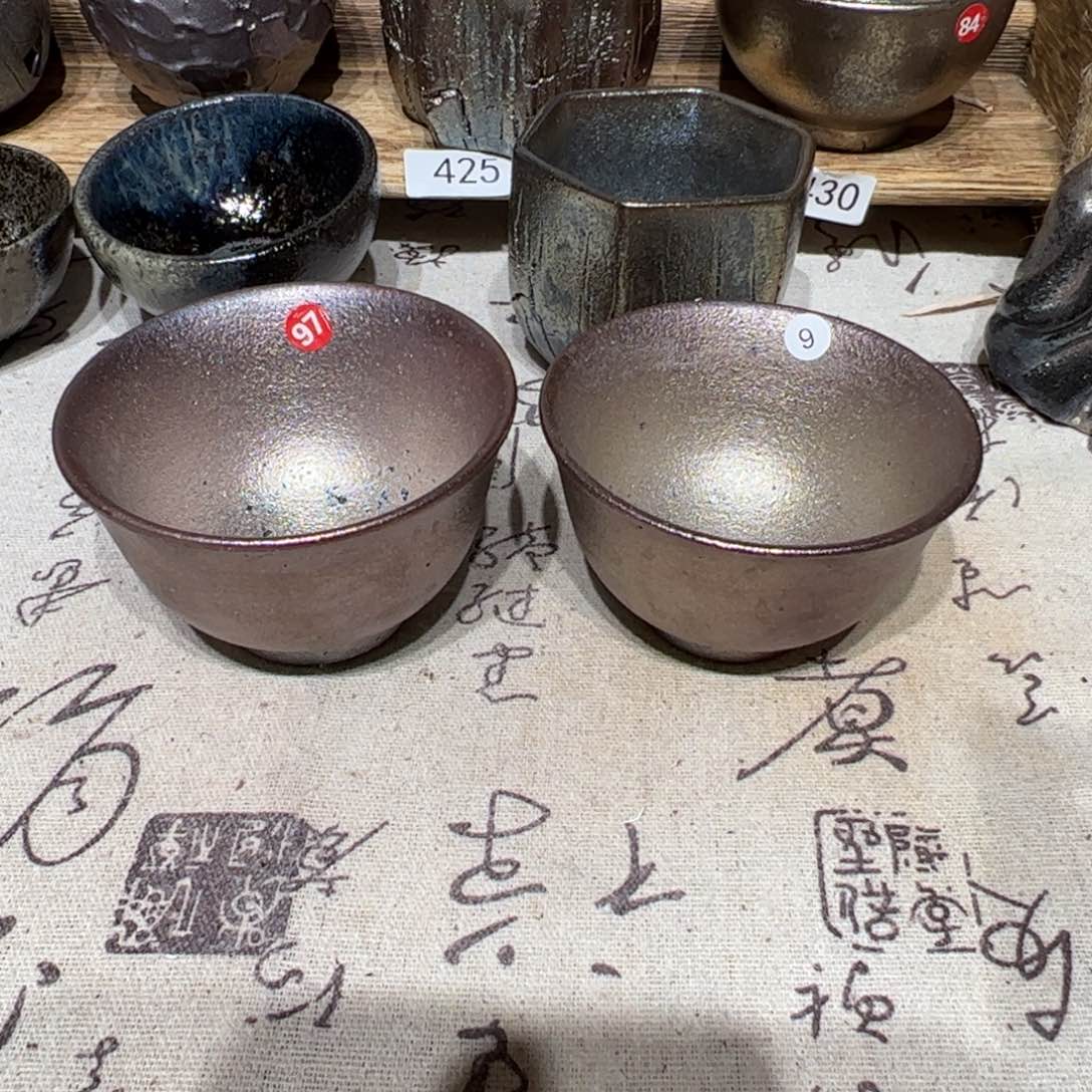 壶君**业建水紫陶紫泥柴烧杯