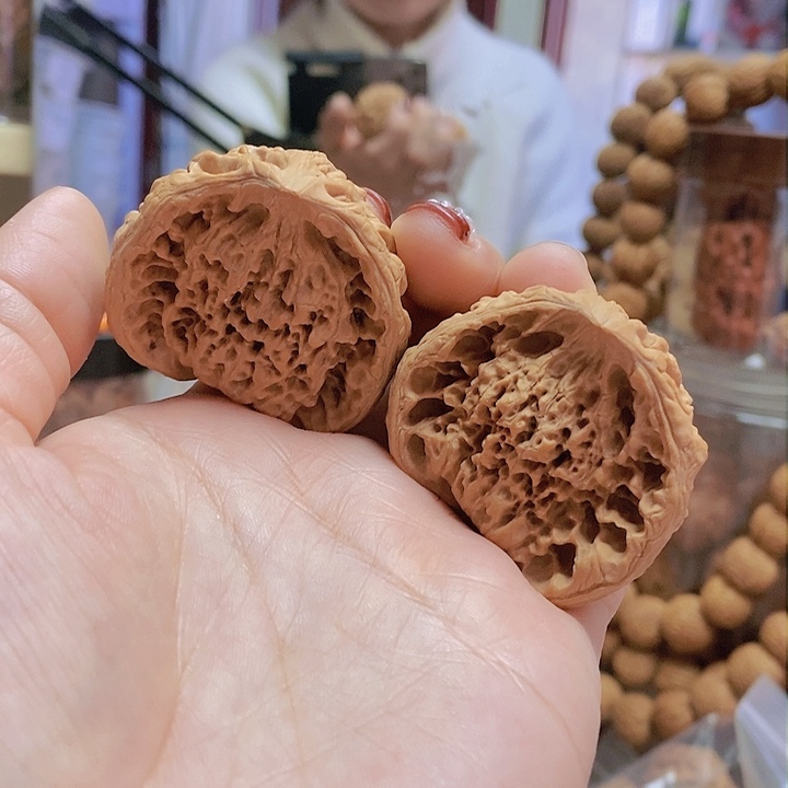 【闪购商品】文玩核桃把件43蛇头