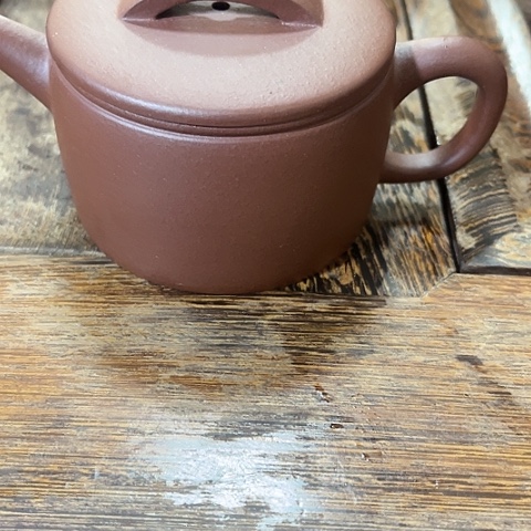 紫砂茶壶老紫泥汉瓦150c c