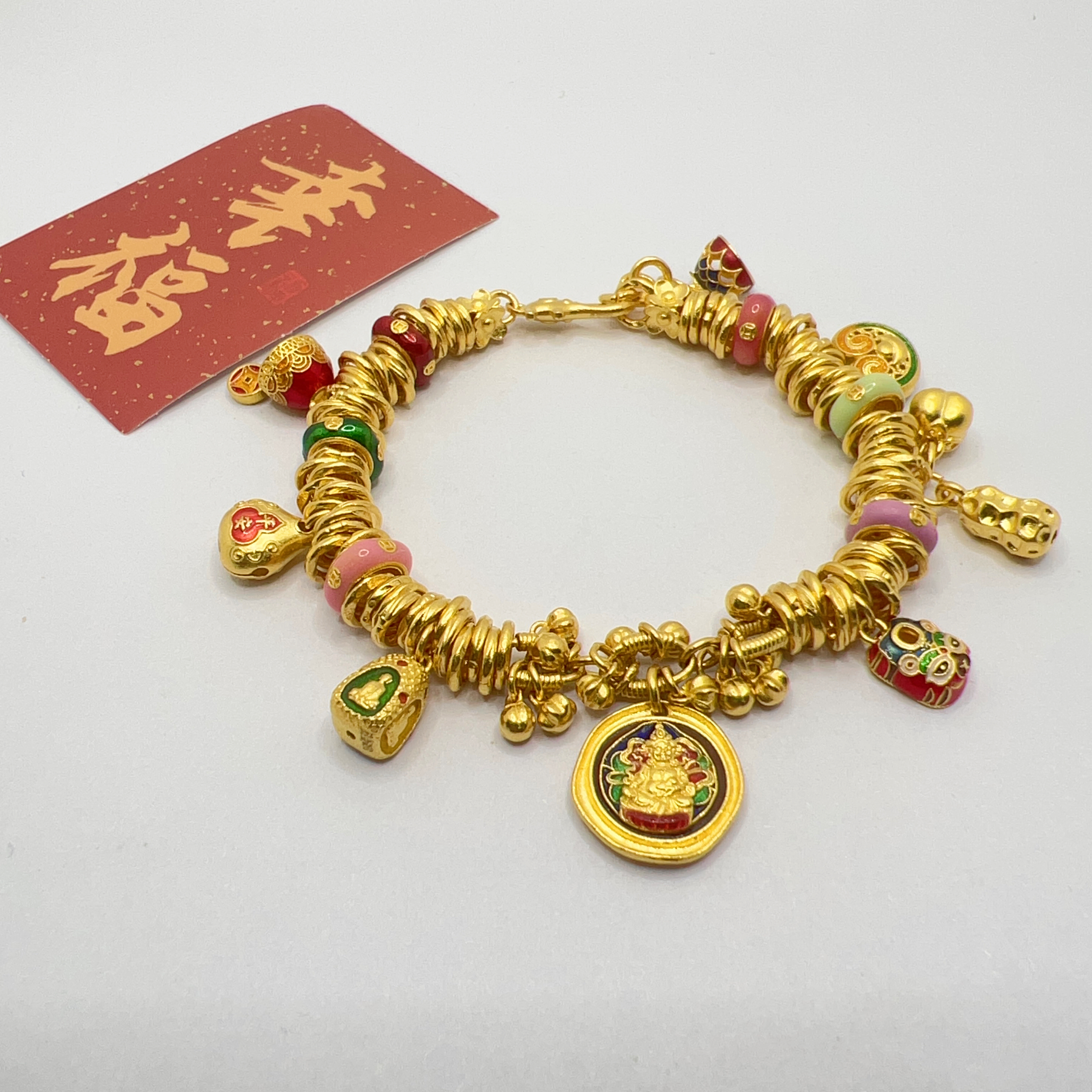 足金999 黄金投资金 卡6盘缠 15-15.5手围 58.66 克