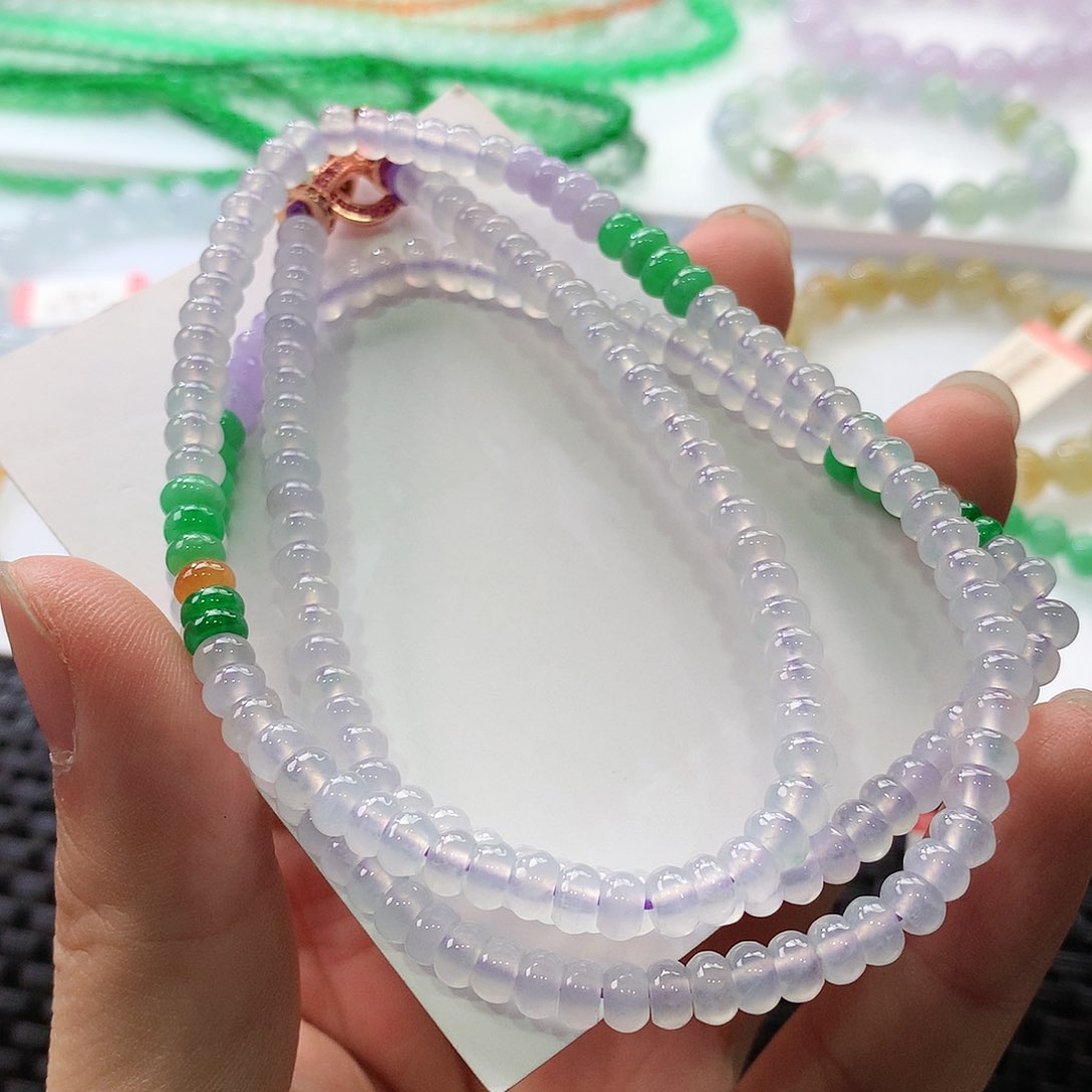 翡翠手链未镶嵌翡翠